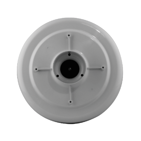 RadonAway GX5 fan bottom outlet — radon exhaust connection for high-vacuum systems