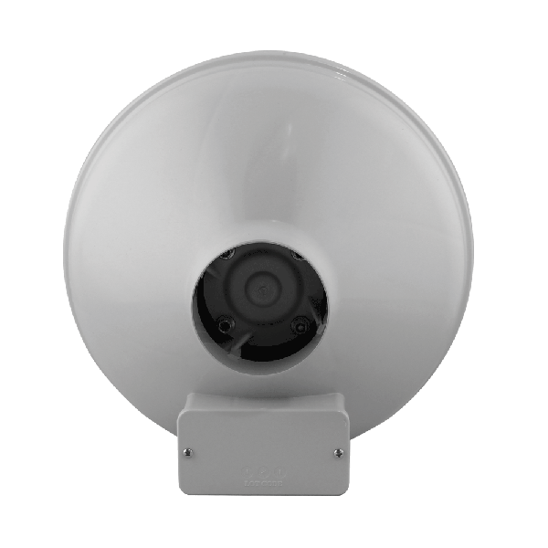 RadonAway GX5 fan top inlet port — 3-inch radon pipe connection