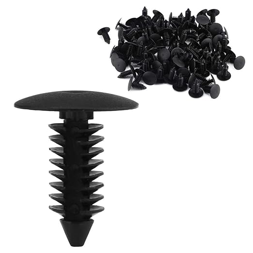 Plastic Christmas-Tree Fasteners for Stego Barrier — 100 Pack (7.5mm)