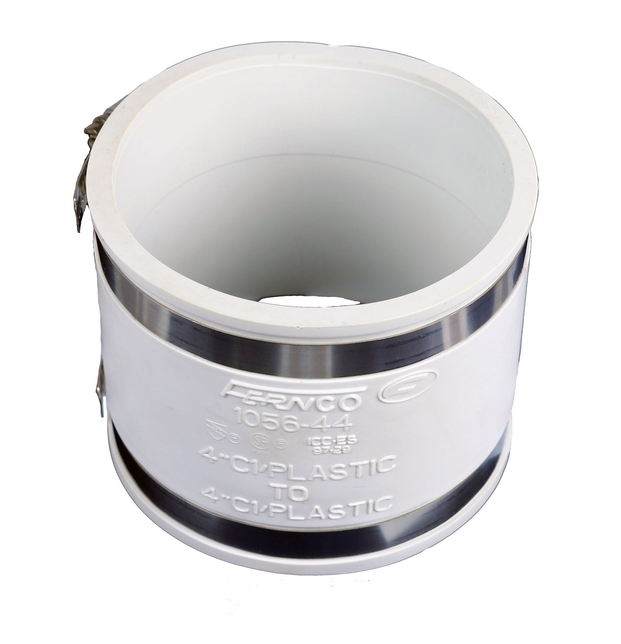 Spruce Flexible Coupling – 4" × 4" (White)