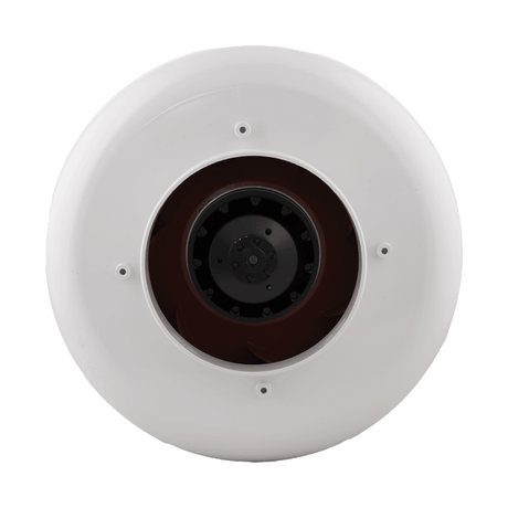 RadonAway RP265 Pro Series fan bottom outlet — radon exhaust connection for Canadian residential and commercial installs