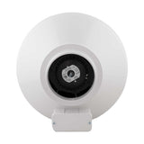 RadonAway GX5A Pro Series fan top inlet port — 4-inch radon pipe connection for sub-slab depressurization