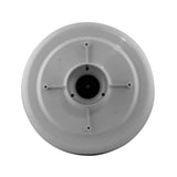RadonAway GX4 Pro Series fan bottom outlet — 4-inch PVC radon exhaust connection port