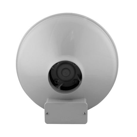 RadonAway GX4 Pro Series fan top inlet — 4-inch radon pipe suction connection