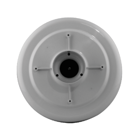 RadonAway GX5 fan bottom outlet — radon exhaust connection for high-vacuum systems