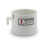 Fan Guard & Condensate Bypass Kit — 4" Schedule 40 PVC