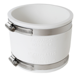 Spruce Flexible Coupling – 4" × 4" (White)