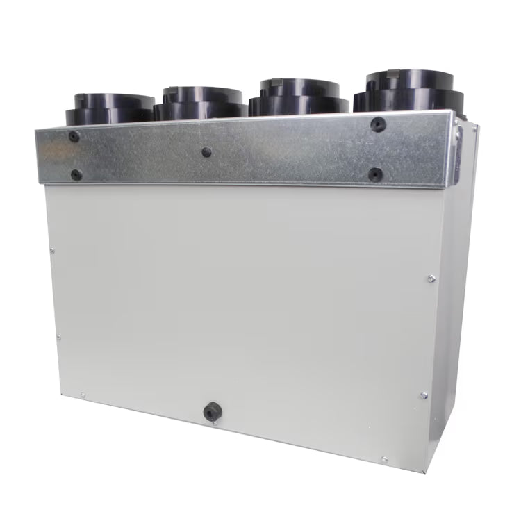 Fantech FLEX 100H ES HRV — Compact 104 CFM Heat Recovery Ventilator