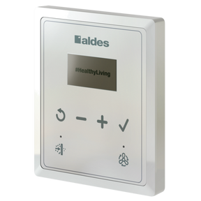 Aldes 699850 InspirAIR TOP wall control — replacement control panel for InspirAIR TOP 450 Premium ERV