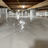 Completed StegoCrawl crawl space encapsulation project