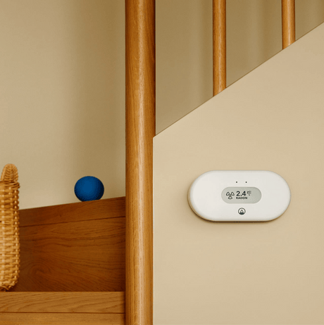 Airthings View Radon smart detector — permanent radon monitoring solution for Canadian homeowners and property managers