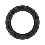 Jackel E200H rubber pipe hub for 2-inch pipe, water-tight sump basin pipe penetration seal