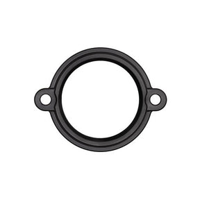 Jackel PVT300 3-inch threaded ABS vent flange for sump and sewage basin covers, supplied with O-ring and stainless steel hardware