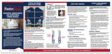 RadonAway manometer pressure reading reference — radon system static pressure guide for Canadian installers