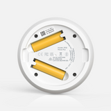 Airthings Wave Radon monitor with batteries — battery-powered smart radon detector for long-term Canadian home monitoring